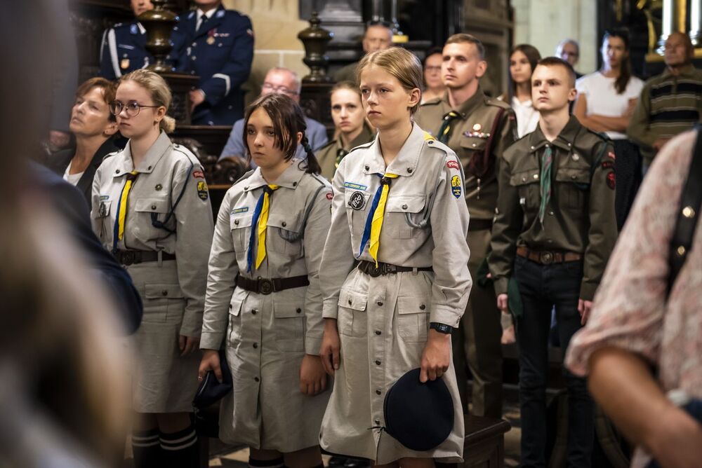 Kraków. Uroczystości w 84. rocznicę agresji Związku Sowieckiego na Polskę. Fot. Agnieszka Masłowska (IPN)