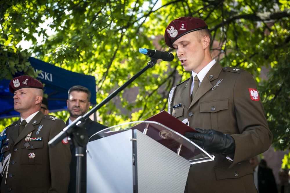 Kraków. Uroczystości w 84. rocznicę agresji Związku Sowieckiego na Polskę. Fot. Agnieszka Masłowska (IPN)