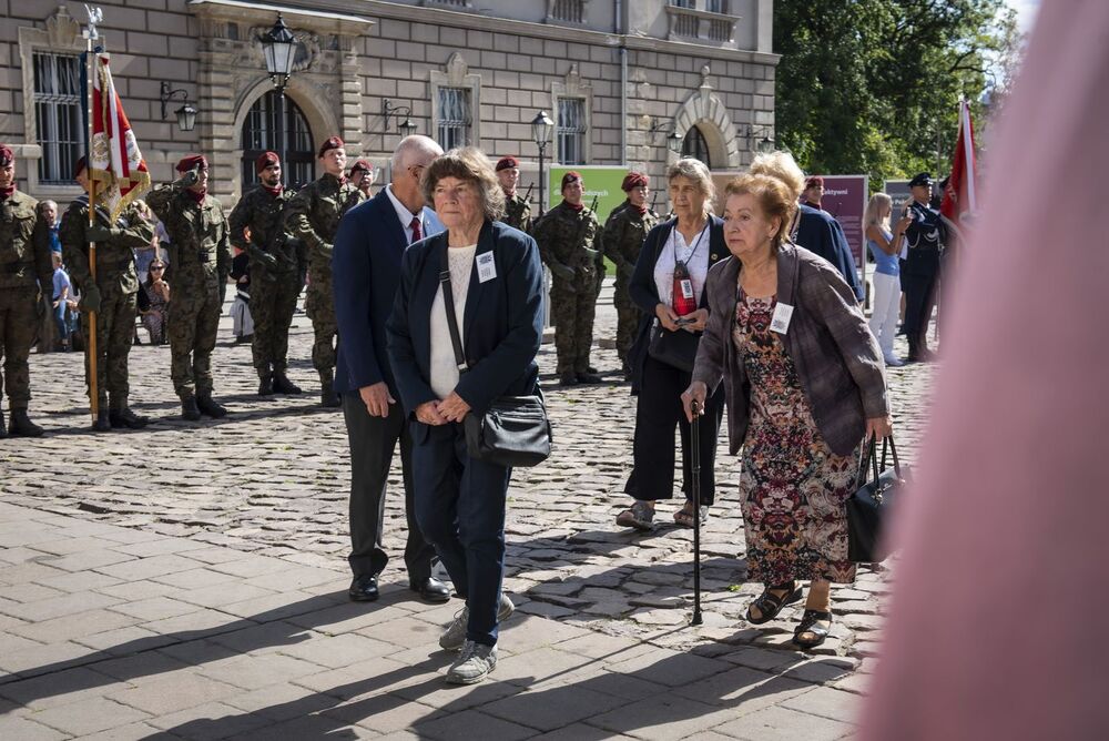 Kraków. Uroczystości w 84. rocznicę agresji Związku Sowieckiego na Polskę. Fot. Agnieszka Masłowska (IPN)