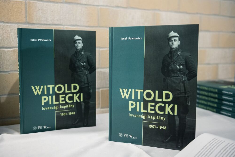 Prezentacja albumu o rtm. Pileckim w Budapeszcie. Fot. NEB