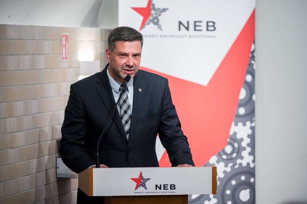 Prezentacja albumu o rtm. Pileckim w Budapeszcie. Fot. NEB