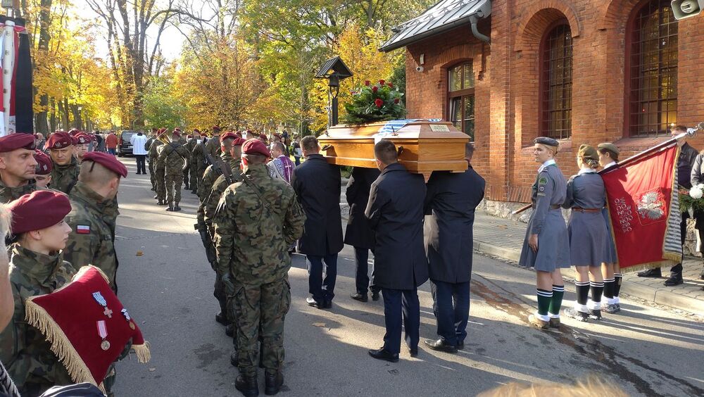 W Krakowie pochowano Alfredę Gorączko, więźniarkę KL Ravensbrück. Fot. IPN