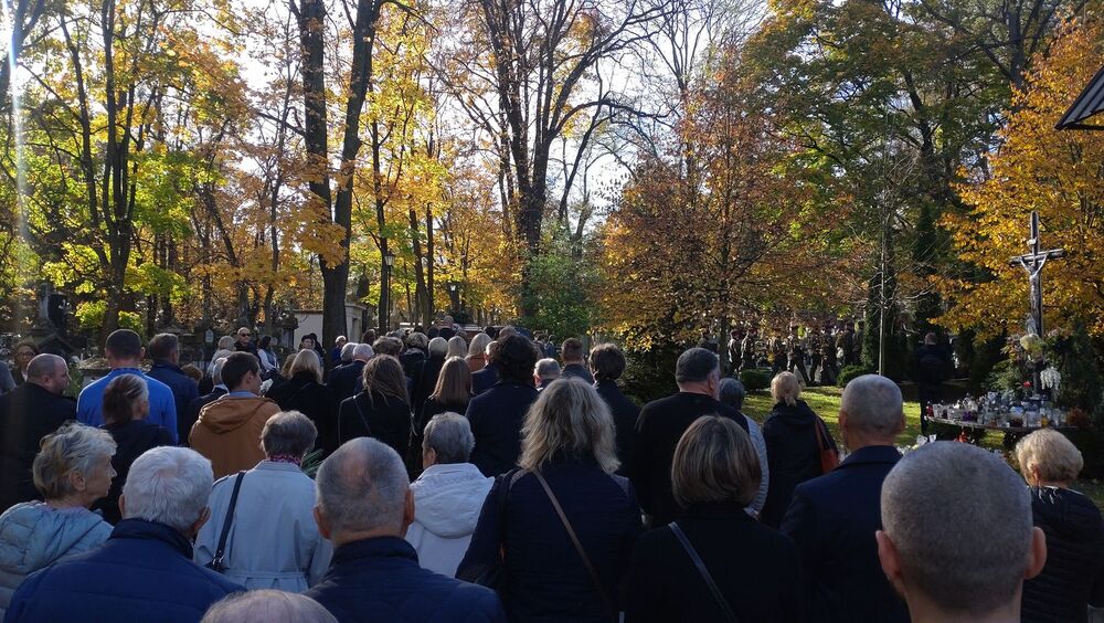 W Krakowie pochowano Alfredę Gorączko, więźniarkę KL Ravensbrück. Fot. IPN