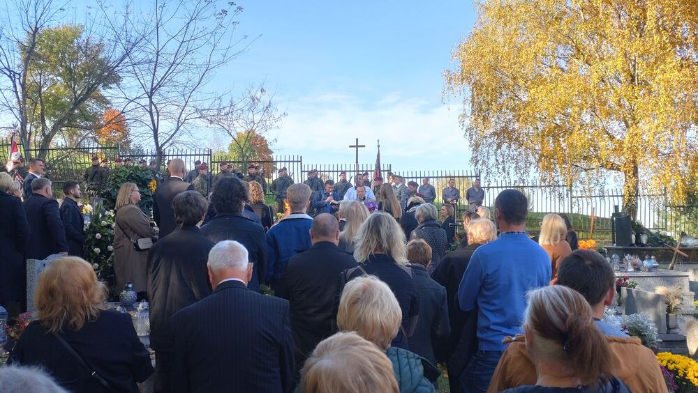 W Krakowie pochowano Alfredę Gorączko, więźniarkę KL Ravensbrück. Fot. IPN
