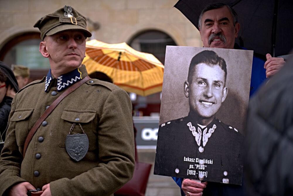 X Krakowskie Zaduszki za Żołnierzy Wyklętych – Niezłomnych. Fot. Agnieszka Masłowska (IPN)