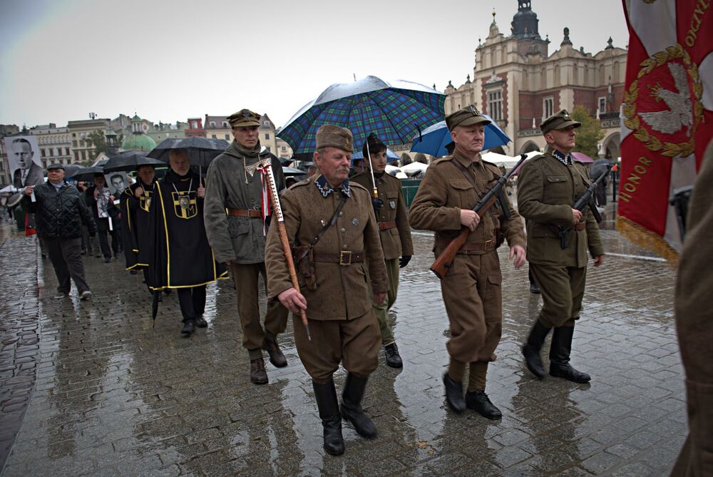 X Krakowskie Zaduszki za Żołnierzy Wyklętych – Niezłomnych. Fot. Agnieszka Masłowska (IPN)