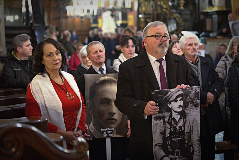 X Krakowskie Zaduszki za Żołnierzy Wyklętych – Niezłomnych. Fot. Agnieszka Masłowska (IPN)