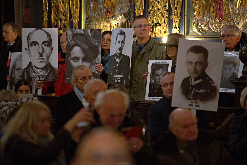 X Krakowskie Zaduszki za Żołnierzy Wyklętych – Niezłomnych. Fot. Agnieszka Masłowska (IPN)