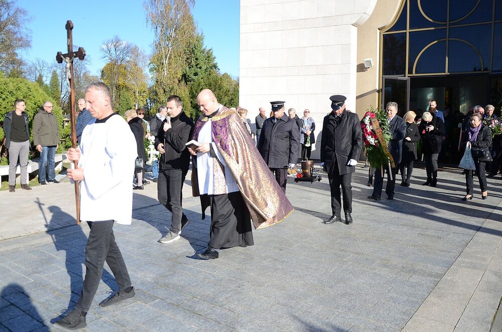 Pogrzeb Mariana Stachniuka, działacza opozycji. Fot. Janusz Ślęzak (IPN)
