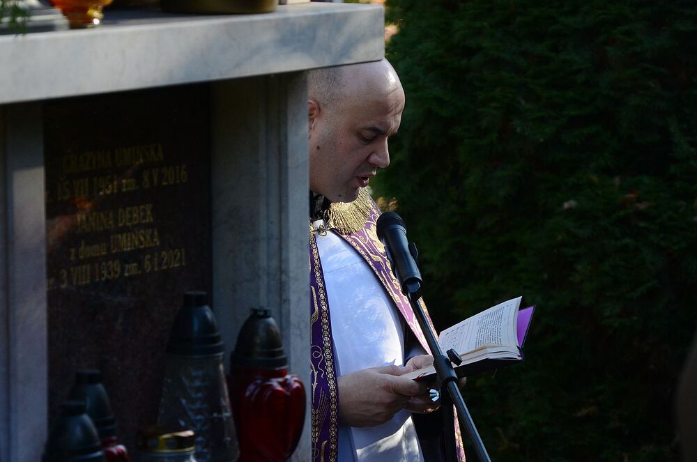 Pogrzeb Mariana Stachniuka, działacza opozycji. Fot. Janusz Ślęzak (IPN)