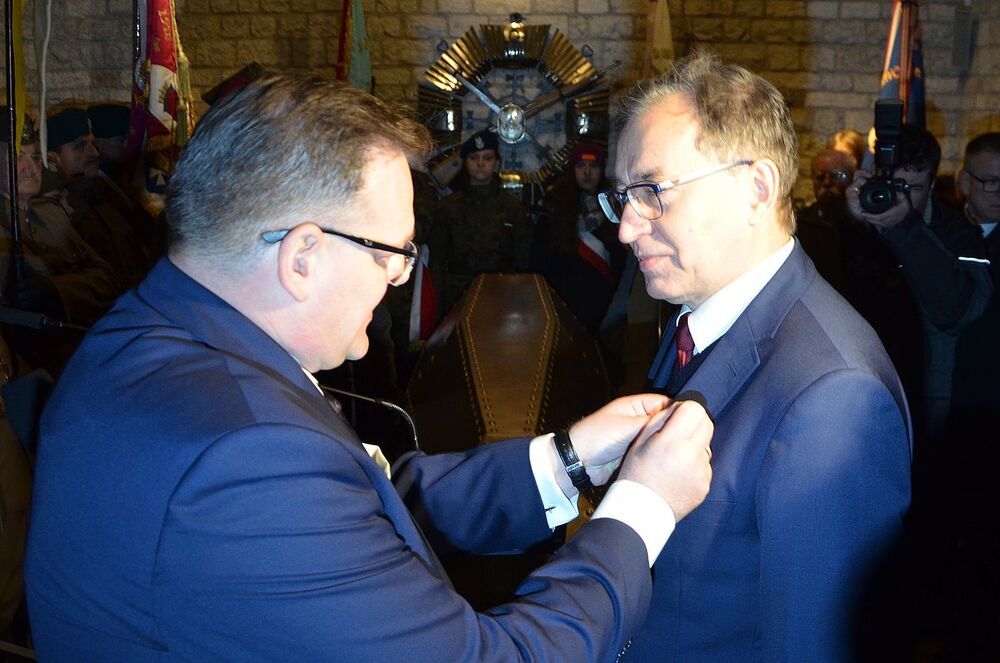 Krakowskie obchody 156. rocznicy urodzin Józefa Piłsudskiego. Fot. Janusz Ślęzak (IPN)