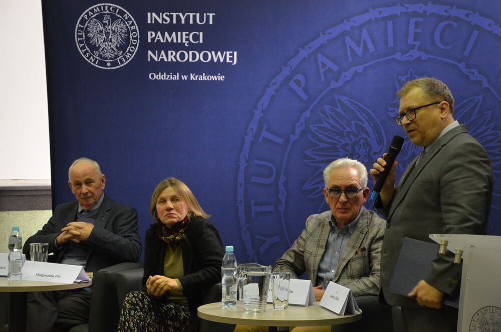 Promocja piątego tomu „Encyklopedii Solidarności” w Krakowie. Fot. Janusz Ślęzak (IPN)