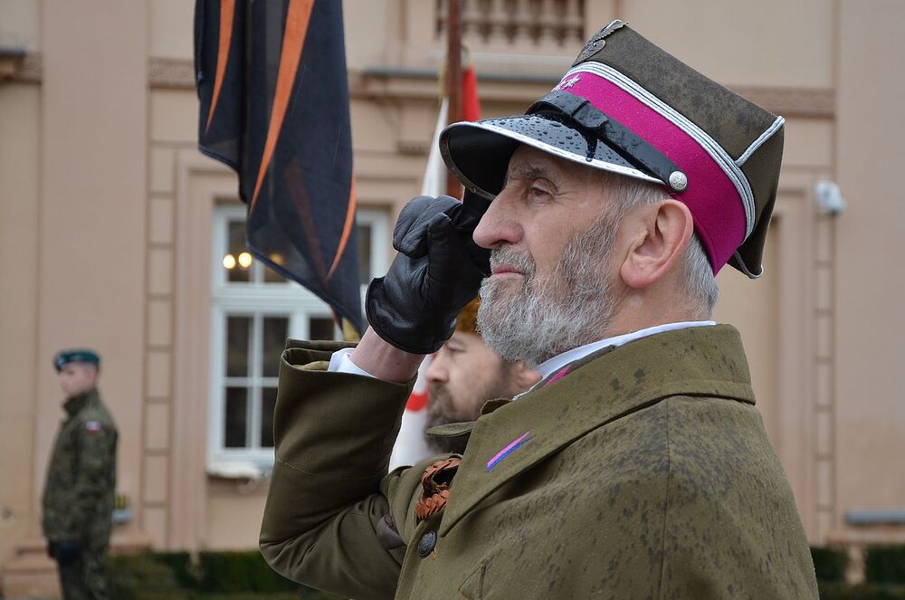 20. rocznica śmierci gen. Kuklińskiego. Uroczystość w Krakowie. Fot. Janusz Ślęzak (IPN)