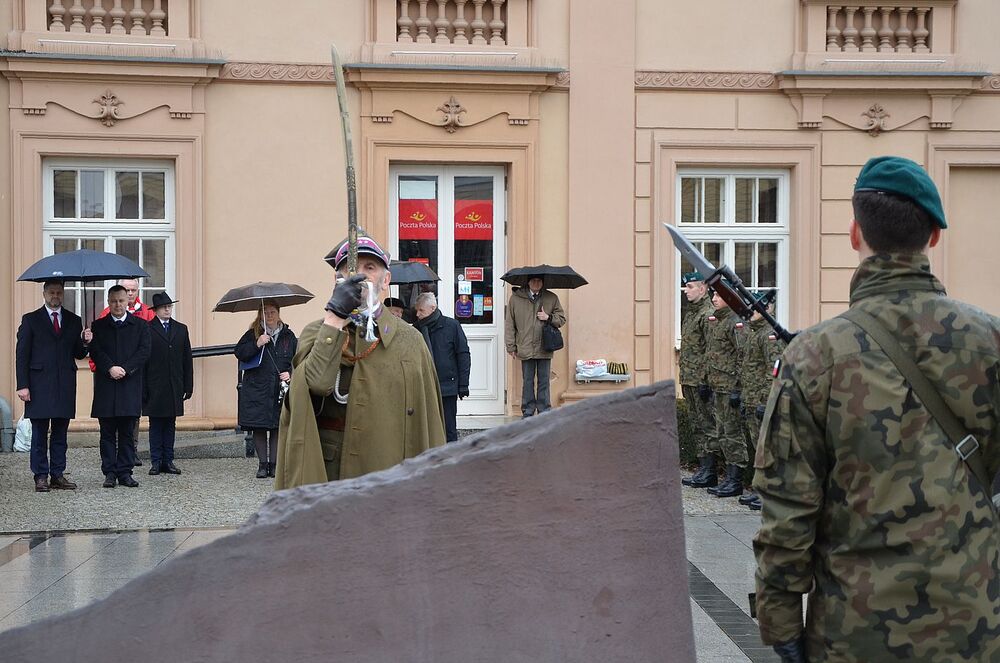 20. rocznica śmierci gen. Kuklińskiego. Uroczystość w Krakowie. Fot. Janusz Ślęzak (IPN)