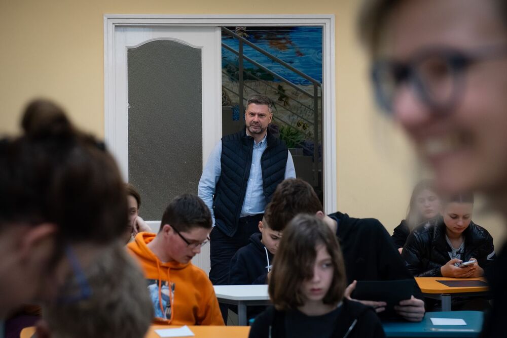 Przystanek Historia Budapeszt. Luty 2024. Fot. Agnieszka Masłowska (IPN)