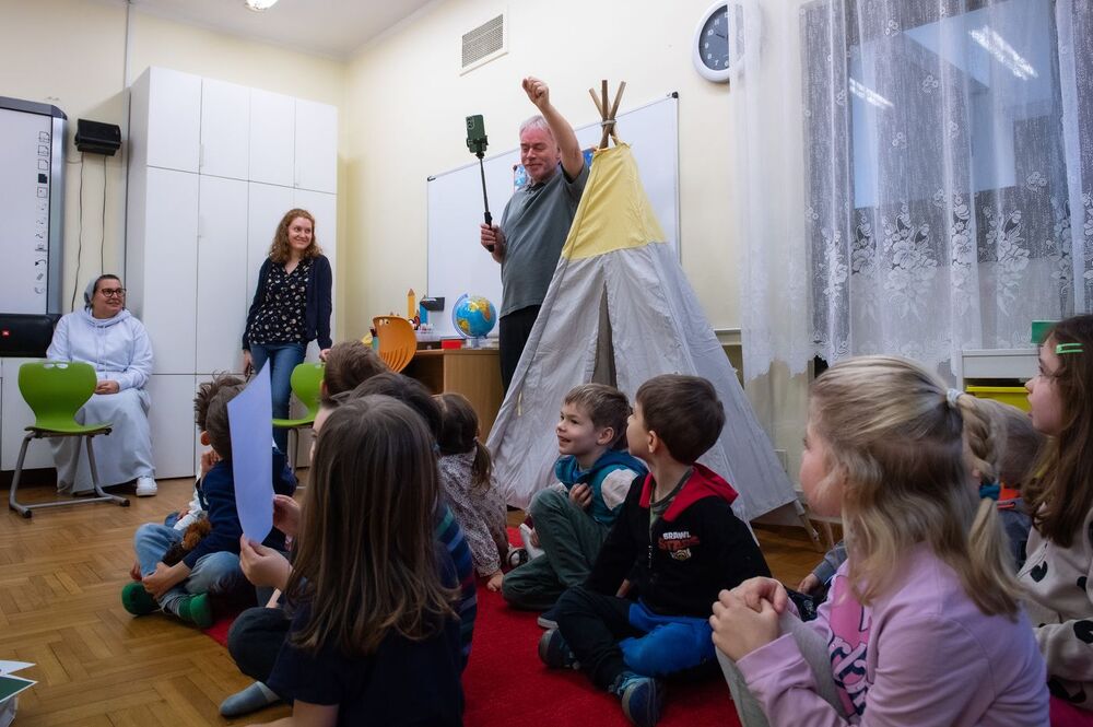 Przystanek Historia Budapeszt. Luty 2024. Fot. Agnieszka Masłowska (IPN)