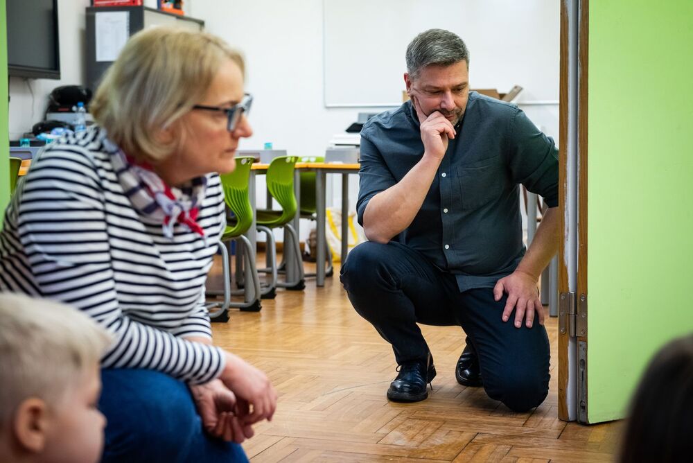 Przystanek Historia Budapeszt. Luty 2024. Fot. Agnieszka Masłowska (IPN)