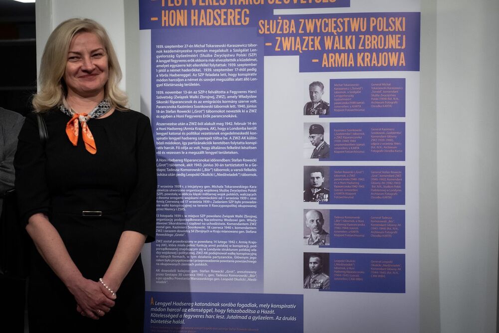 Przystanek Historia Budapeszt. Luty 2024. Fot. Agnieszka Masłowska (IPN)