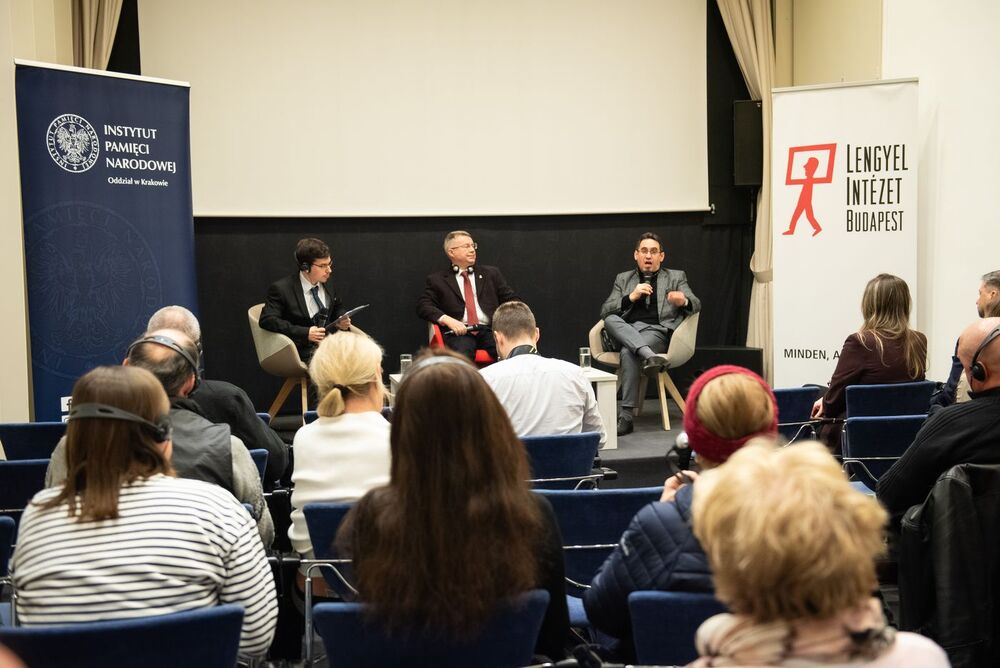 Przystanek Historia Budapeszt. Luty 2024. Fot. Agnieszka Masłowska (IPN)