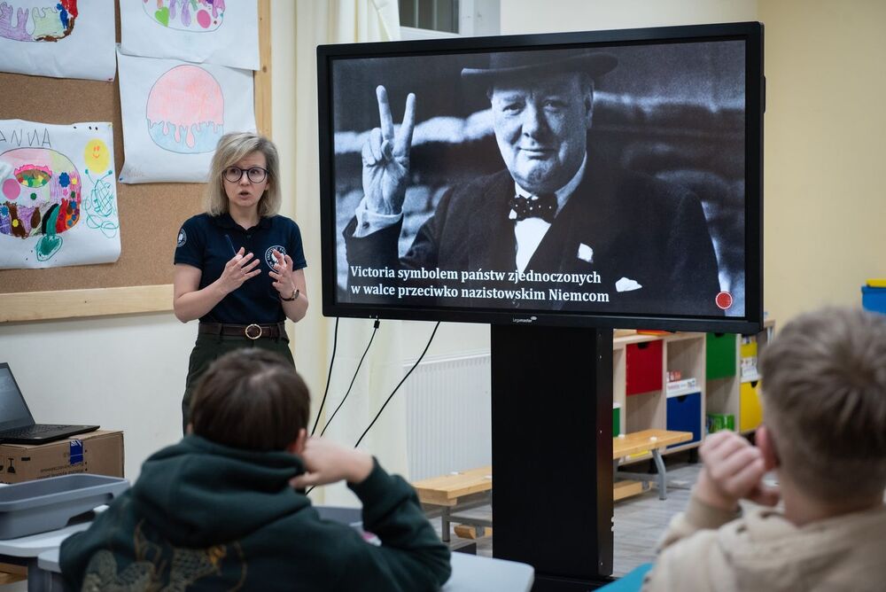 Przystanek Historia Budapeszt. Luty 2024. Fot. Agnieszka Masłowska (IPN)