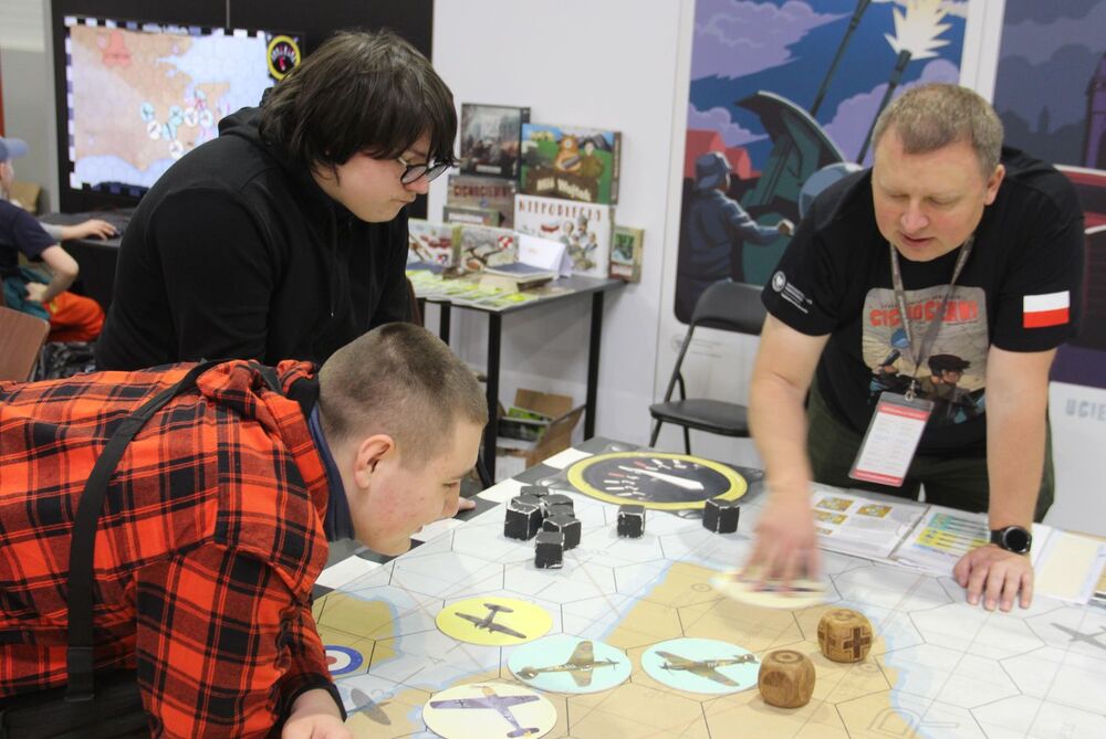 IPN na festiwalu gier planszowych BookGame w Krakowie. Fot. Michał Masłowski (IPN)