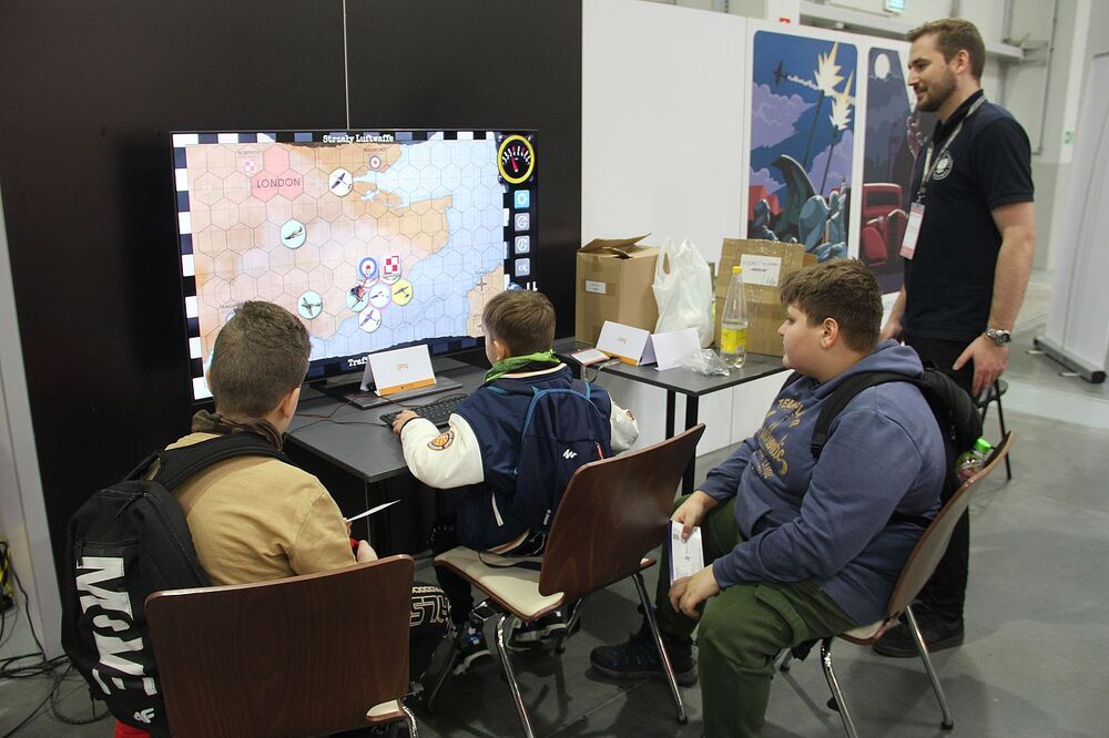 IPN na festiwalu gier planszowych BookGame w Krakowie. Fot. Michał Masłowski (IPN)