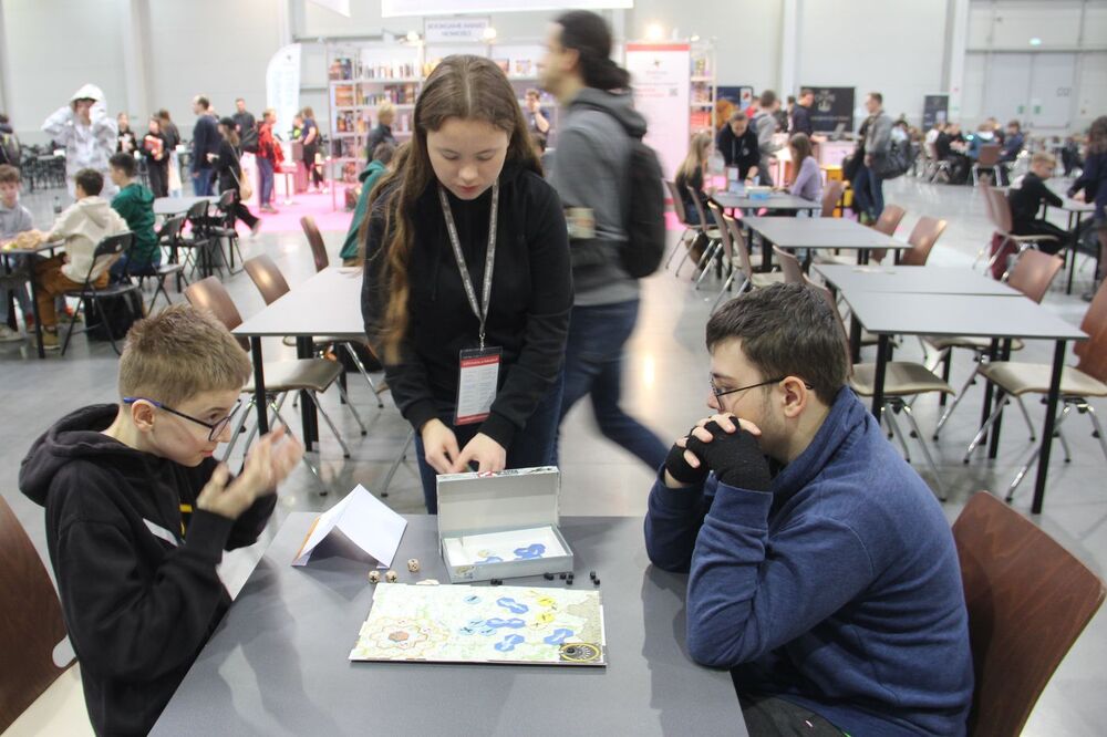 IPN na festiwalu gier planszowych BookGame w Krakowie. Fot. Michał Masłowski (IPN)