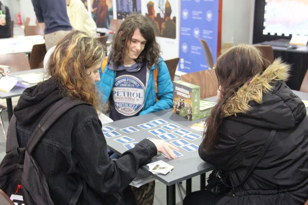 IPN na festiwalu gier planszowych BookGame w Krakowie. Fot. Michał Masłowski (IPN)