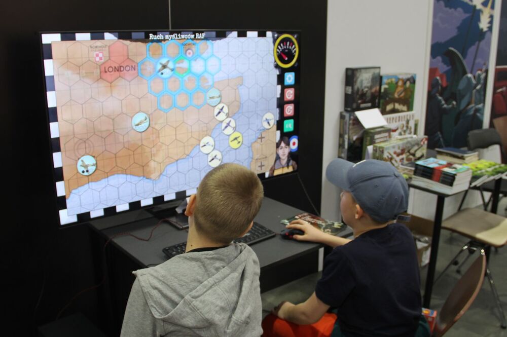 IPN na festiwalu gier planszowych BookGame w Krakowie. Fot. Michał Masłowski (IPN)