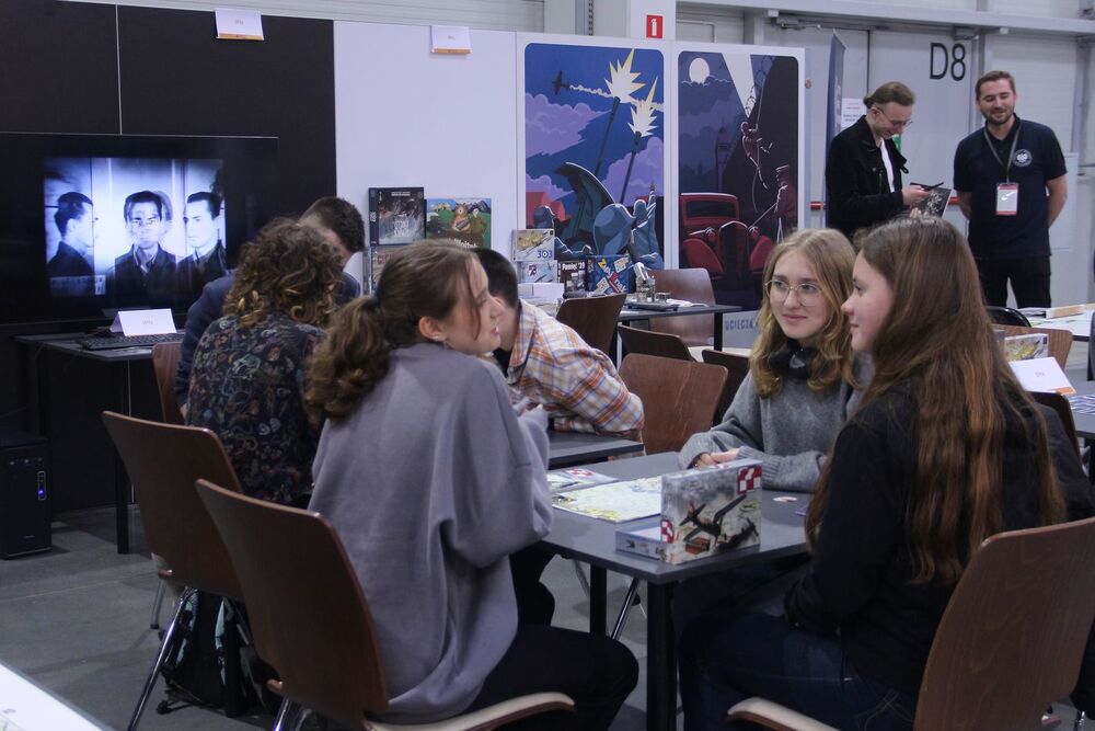 IPN na festiwalu gier planszowych BookGame w Krakowie. Fot. Michał Masłowski (IPN)