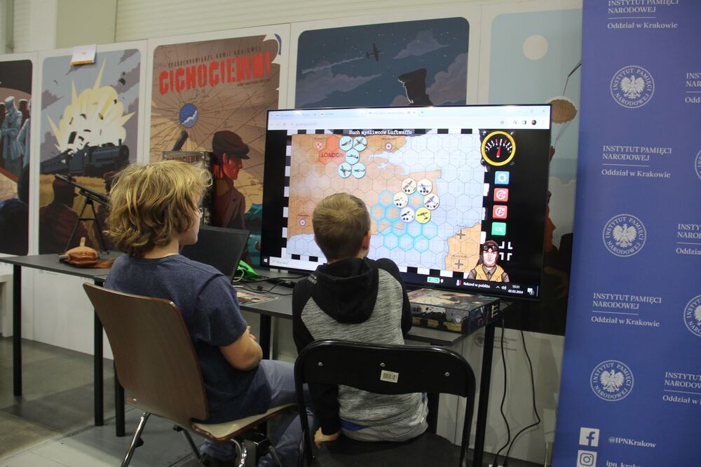 IPN na festiwalu gier planszowych BookGame w Krakowie. Fot. IPN