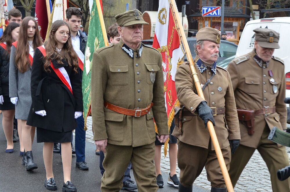 Uroczystości pogrzebowe Józefa Orkisza „Lotnego”. Fot. Janusz Ślęzak (IPN)