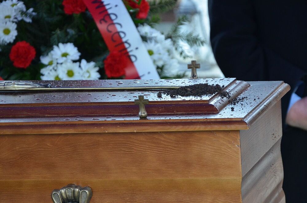 Uroczystości pogrzebowe Józefa Orkisza „Lotnego”. Fot. Janusz Ślęzak (IPN)