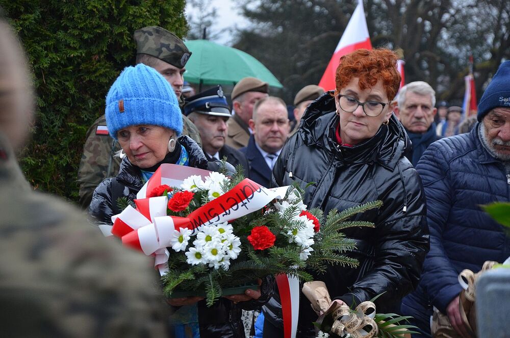 Uroczystości pogrzebowe Józefa Orkisza „Lotnego”. Fot. Janusz Ślęzak (IPN)