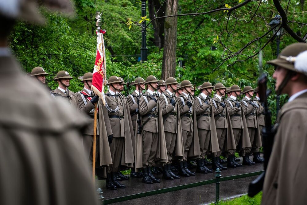 79. rocznica śmierci płk. Narcyza Wiatra „Zawojny”. Fot. Agnieszka Masłowska (IPN)