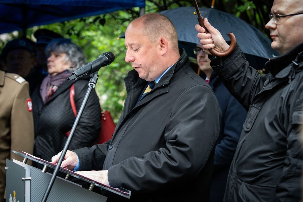 79. rocznica śmierci płk. Narcyza Wiatra „Zawojny”. Fot. Agnieszka Masłowska (IPN)