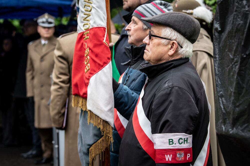 79. rocznica śmierci płk. Narcyza Wiatra „Zawojny”. Fot. Agnieszka Masłowska (IPN)
