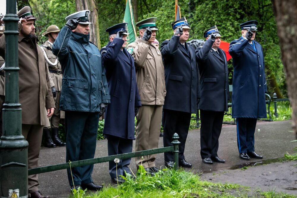 79. rocznica śmierci płk. Narcyza Wiatra „Zawojny”. Fot. Agnieszka Masłowska (IPN)