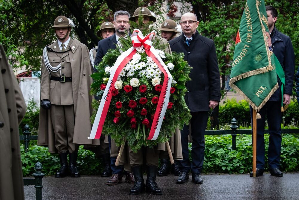 79. rocznica śmierci płk. Narcyza Wiatra „Zawojny”. Fot. Agnieszka Masłowska (IPN)