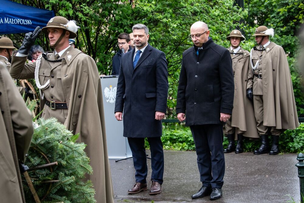 79. rocznica śmierci płk. Narcyza Wiatra „Zawojny”. Fot. Agnieszka Masłowska (IPN)
