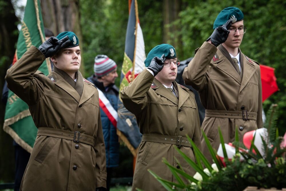 79. rocznica śmierci płk. Narcyza Wiatra „Zawojny”. Fot. Agnieszka Masłowska (IPN)