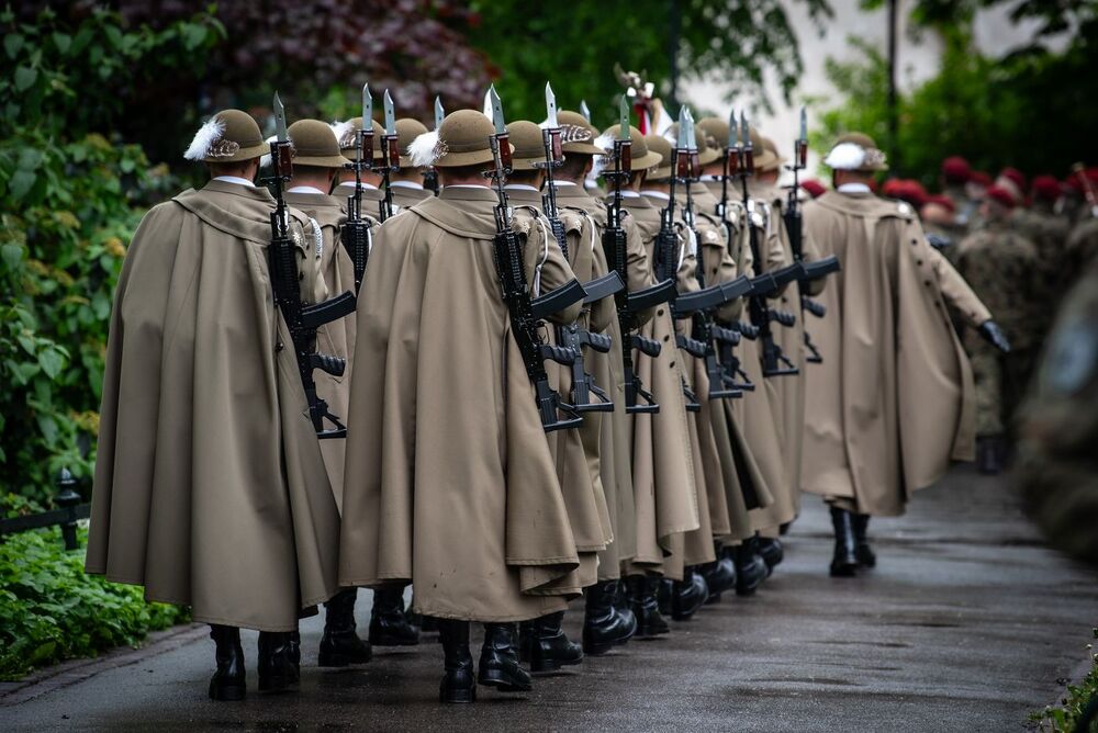 79. rocznica śmierci płk. Narcyza Wiatra „Zawojny”. Fot. Agnieszka Masłowska (IPN)