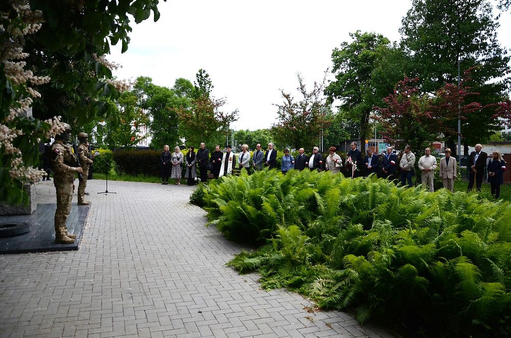 80. rocznica walki stoczonej w Łęgu przez żołnierzy AK. Fot. Janusz Ślęzak (IPN)