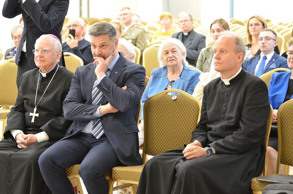 Dyskusja „Ks. Michał Rapacz. Kapłan, męczennik, ofiara komunizmu”. Fot. Janusz Ślęzak (IPN)