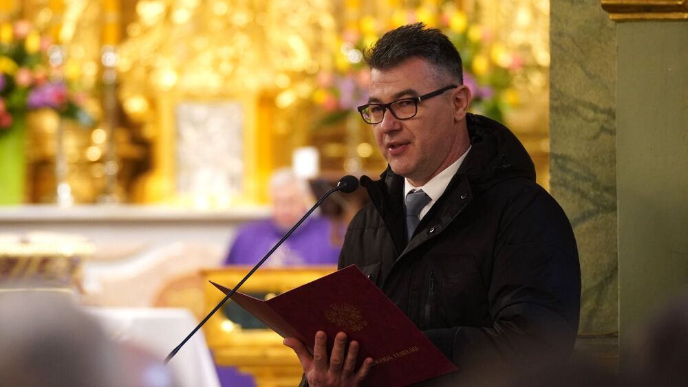 Uroczystości pogrzebowe Jana Kowalskiego ps. „Bystry” - Lubartów, 4 marca 2025 r. fot. D.Borek (IPN Lublin)