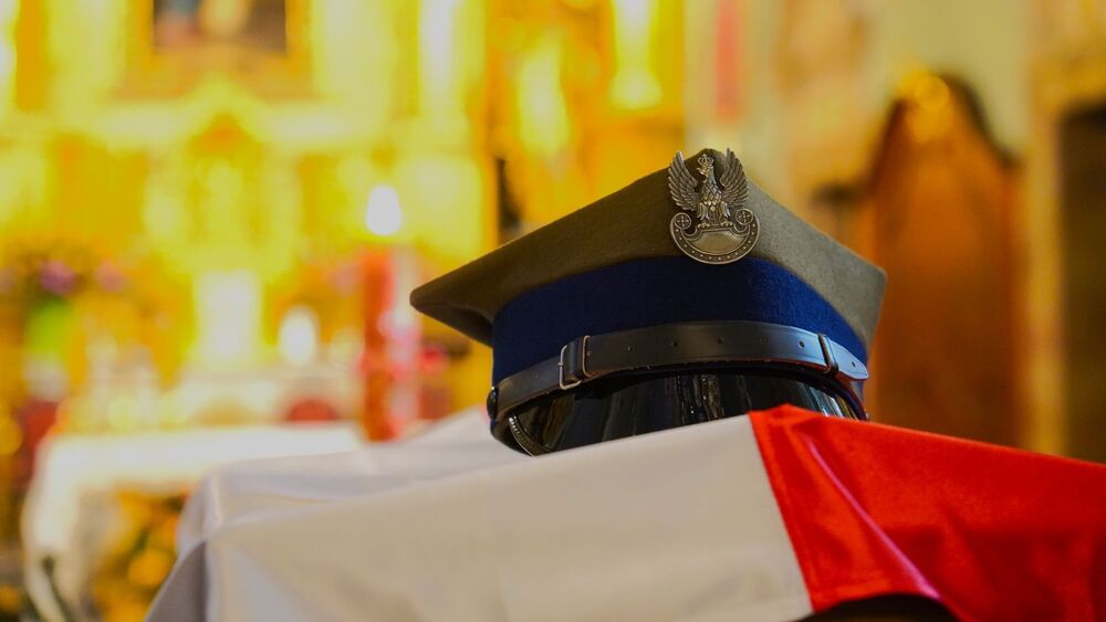 Uroczystości pogrzebowe Jana Kowalskiego ps. „Bystry” - Lubartów, 4 marca 2025 r. fot. D.Borek (IPN Lublin)