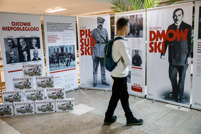 Otwarcie wystawy IPN „Ojcowie Niepodległości” – Żytomierz, 24 listopada 2018. Fot. Sławek Kasper (IPN)