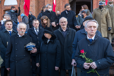 Uroczystości pogrzebowe Zygmunta Goławskiego – Siedlce, 13 marca 2021. Fot. Sławek Kasper (IPN)