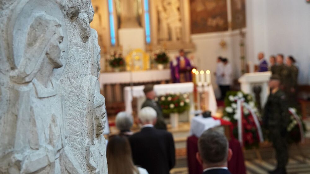 Uroczystości pogrzebowe Stanisława Soleckiego - Wisznice, 21 czerwca 2023 r. Fot. Szczepan Barczyk (IPN)