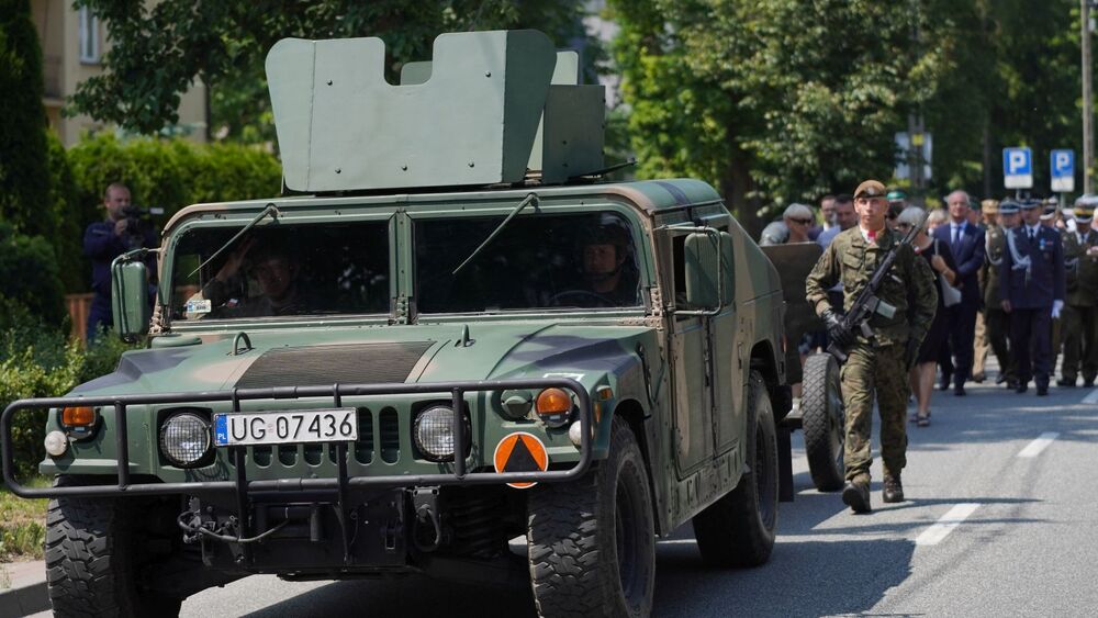 Uroczystości pogrzebowe Stanisława Soleckiego - Wisznice, 21 czerwca 2023 r. Fot. Szczepan Barczyk (IPN)